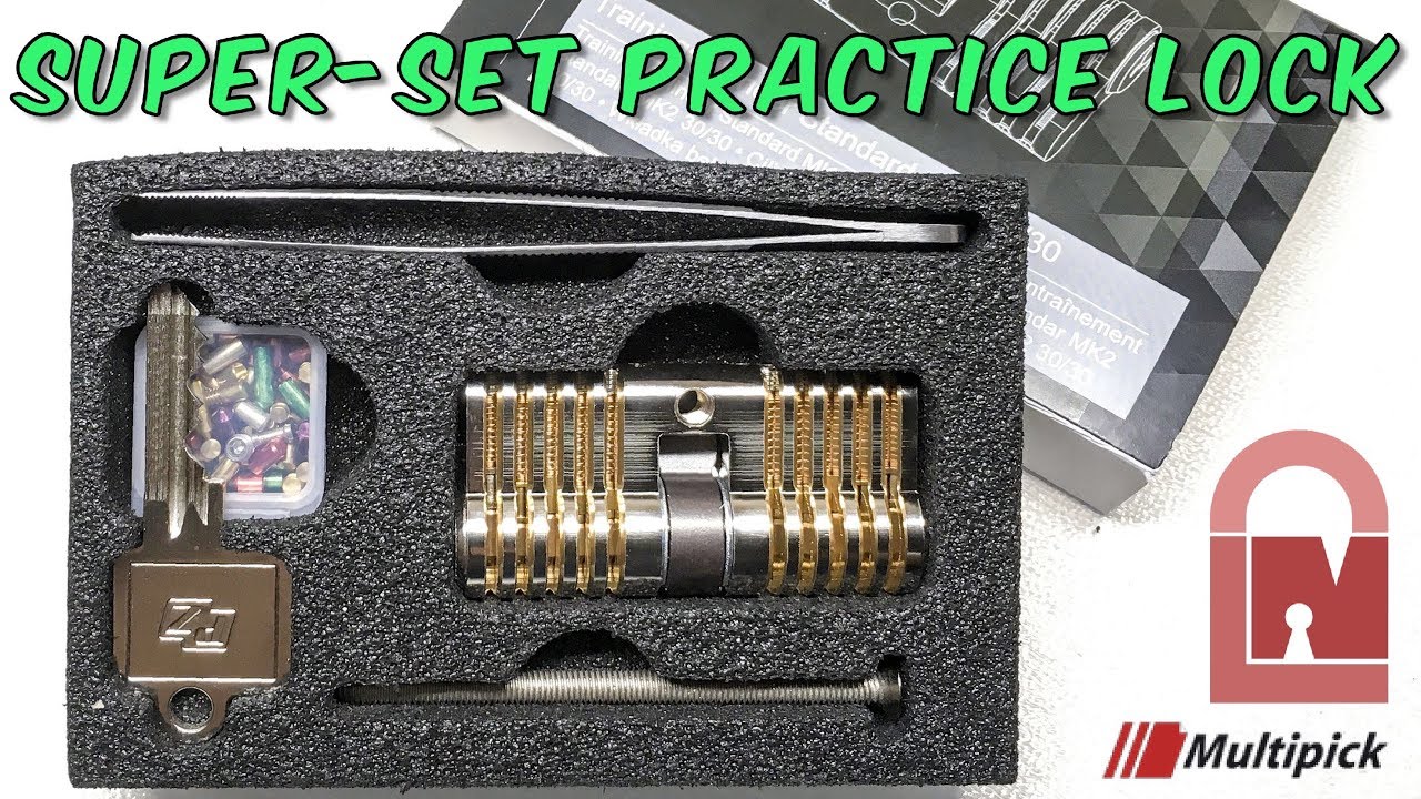 Multipick Super-Set Practice Cylinder Review - YouTube