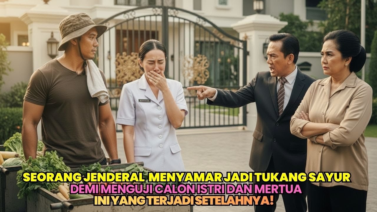 Jenderal TNI ini Menyamar Jadi Tukang Sayur Untuk Menguji Calon Istri dan Mertuanya! ini Yg Terjadi