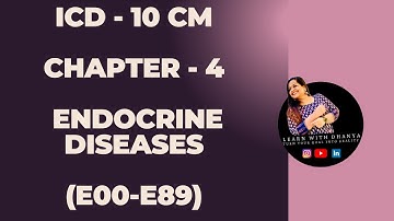 "ICD-10 Coding for Endocrine, Nutritional, and Metabolic Diseases #learnwithdhanya #icd10