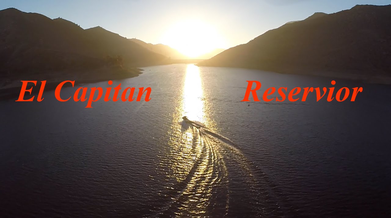 El Capitan Reservoir from the air