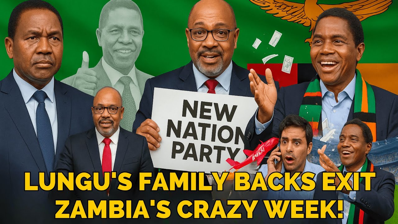 Семья Лунгу возвращается в политику, Невер Мумба меняет название, а фальшивое ограбление шокирует...
