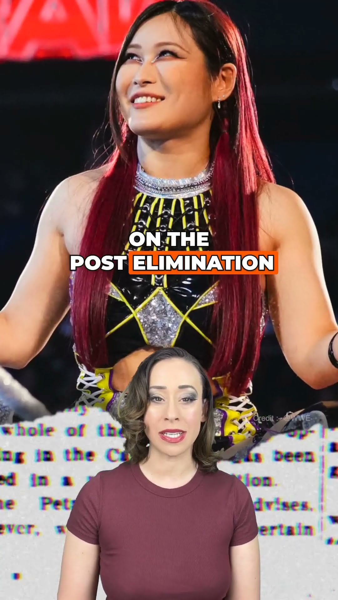 WWE is giving us Rhea  Ripley vs Iyo Sky!\n#WWE #RheaRipley #IyoSky #WrestleMania #shorts