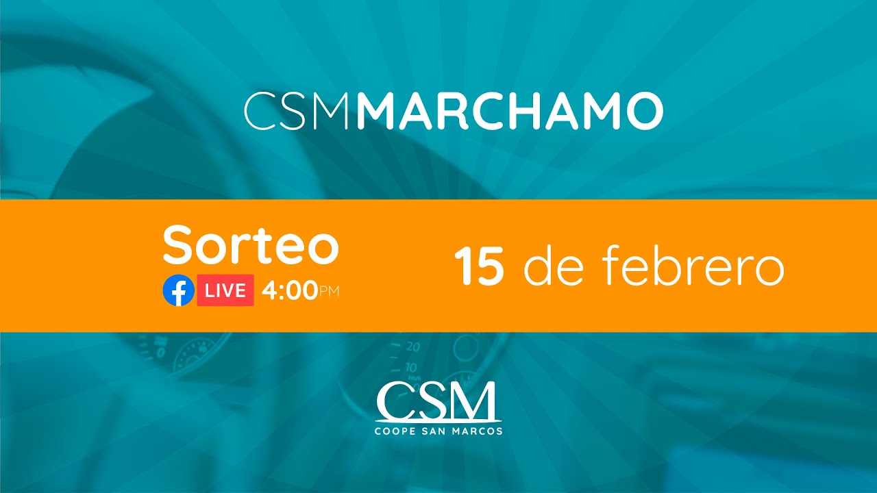 Sorteo CSM Marchamo 2024