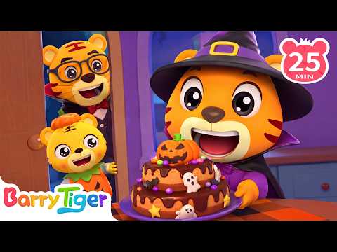 Baby Baby Yes Papa 👶 | Happy Halloween & Eat Candies! | Nursery Rhymes | BarryTiger