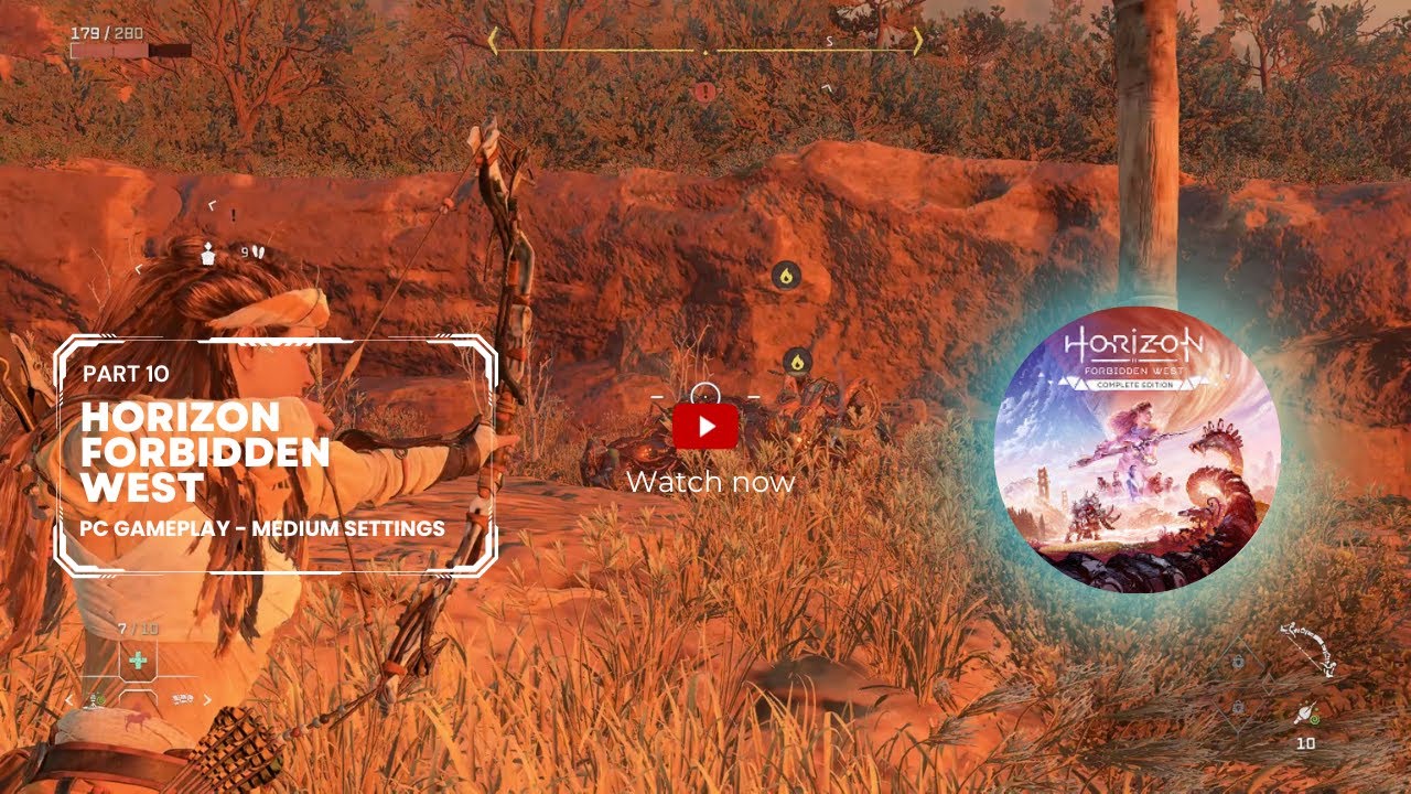 Horizon Forbidden West PC Walkthrough 4K Gameplay (Medium Settings) - Part 10