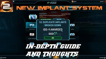 New Implant System Guide, In-Depth look and Thoughts before it goes Live(PlanetSide 2)