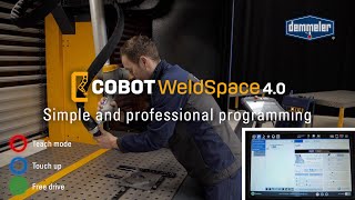 COBOT WeldSpace 4.0: Cobot welding – simple and professional