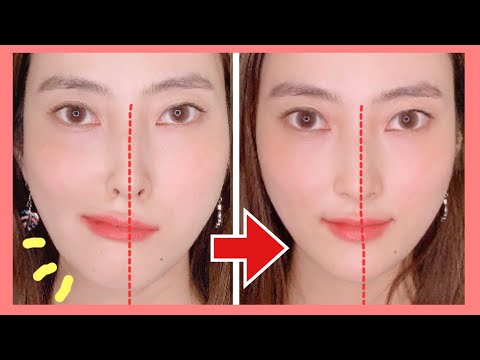 How to Fix Asymmetrical Face with Japanese Face Massage in 3 mins!