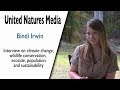 Bindi Irwin interview on Climate Change, Ecocide and the Anthropocene