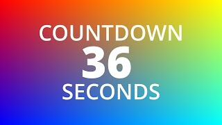 36 sec TIMER - 36 seconds COUNTDOWN