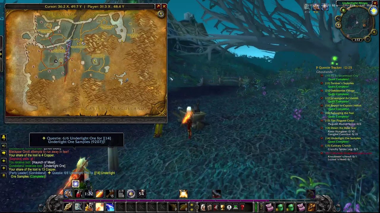 TBC Prepatch day 1 Paladin leveling