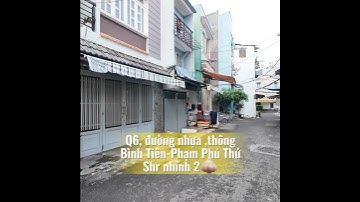 👆Quận 6, đường nhựa KD. Trệt 2 lầu. Shr 2tỷ xx #nhaquan6 #nha2ty #0822393939