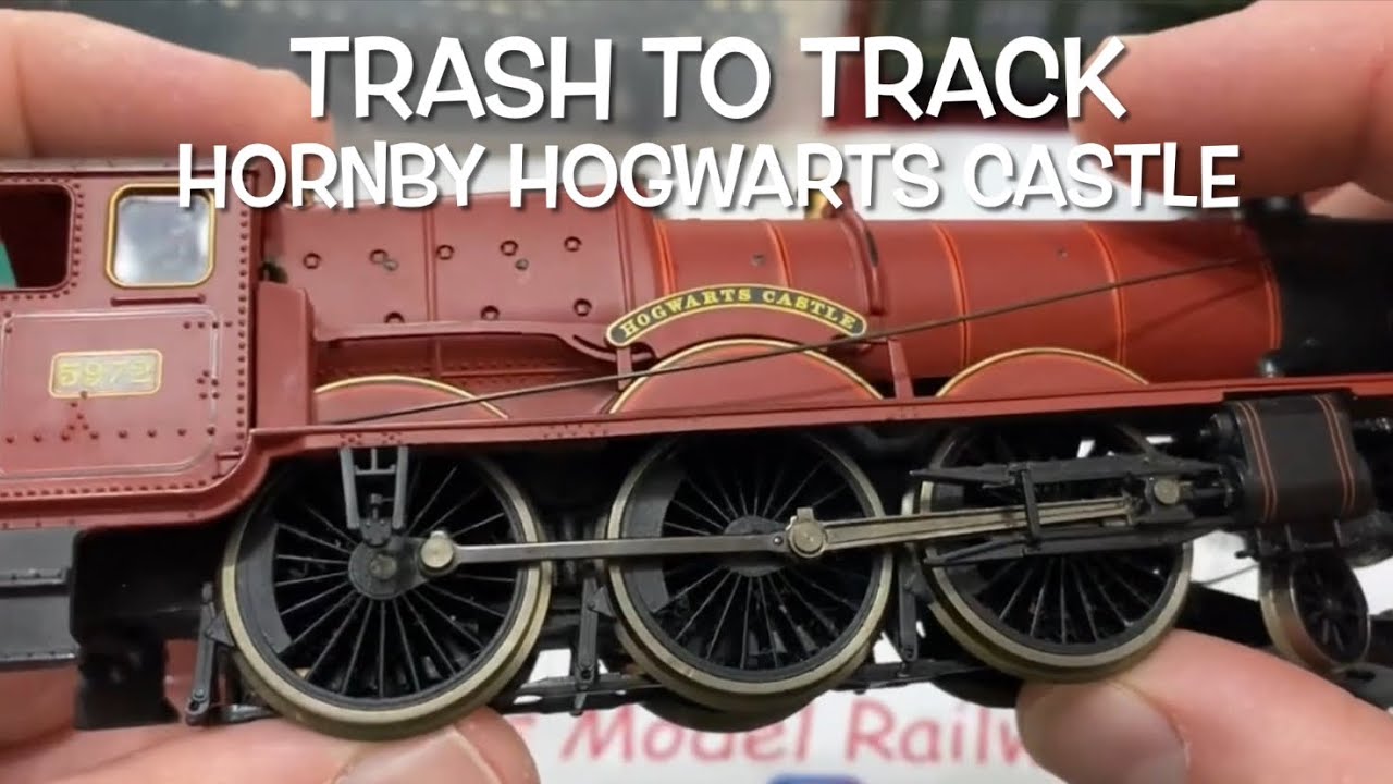 Trash to Track Episode 3. Hornby Hogwarts Castle restoration. OO gauge model railways
