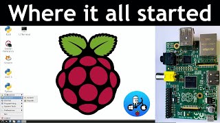 Running the first Raspbian OS on a Raspberry Pi 1B 10 years later.