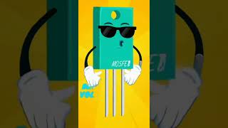 Cute FET Family 🤖⚡ #mosfet #engineering #electronic #diy