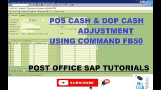 FB50 | POS Cash Adjustment in SAP using FB50 | Vin Tech Videos screenshot 5