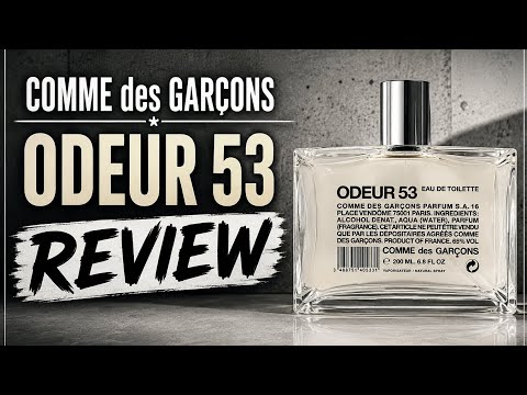 Comme des Garcons Odeur 53 Review - YouTube