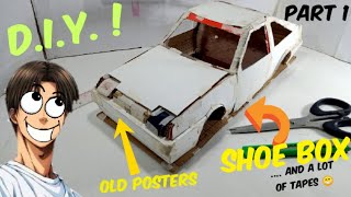 How to Build Initial D's  AE86 Trueno RC Complete D.I.Y. You've been waiting for.