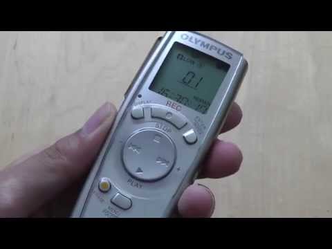 Video: Recorder Vocal Digital Olympus VN-960PC 128 MB - Rețea Matador
