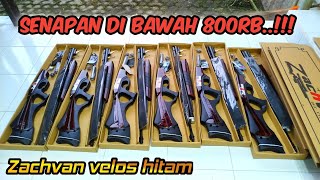 Zachvan velos hitam /Senapan angin uklik / senapan paser (Ready Stock)