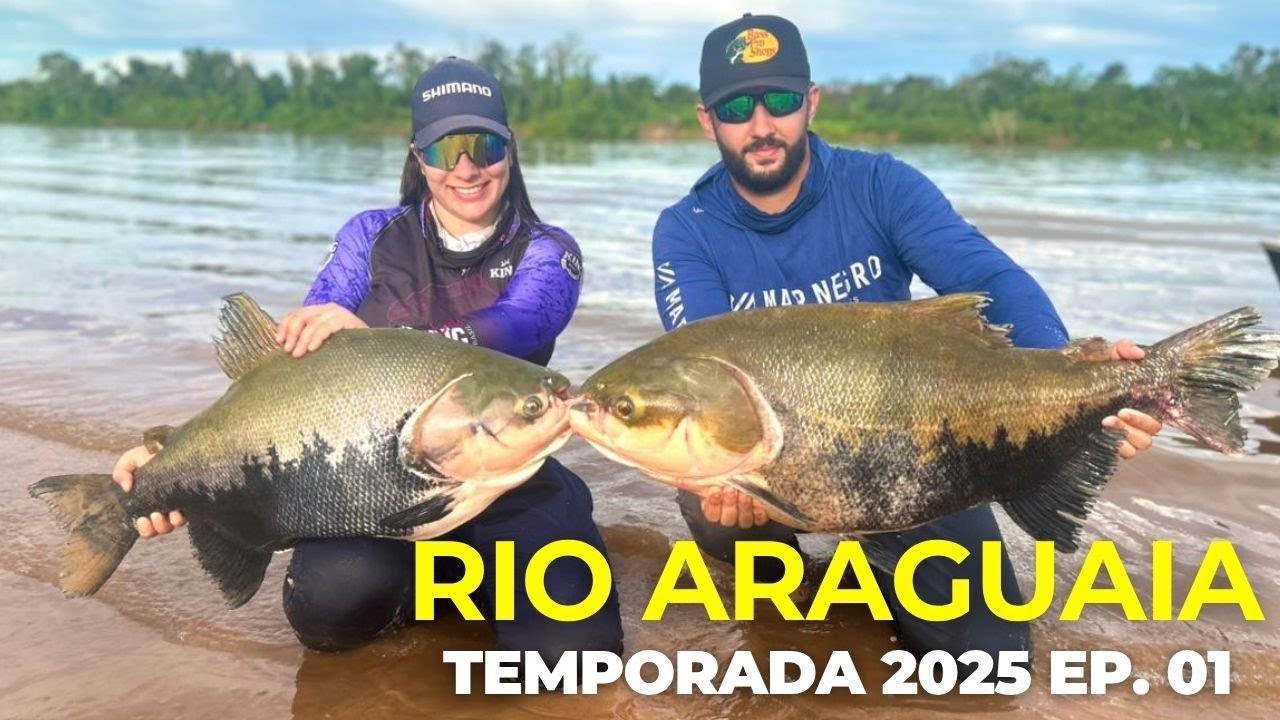 PESCARIA DE TAMBAQUI NO RIO ARAGUAIA , ACERTAMOS 2 NO MESMO DIA EP 01. Itacaiu 2025