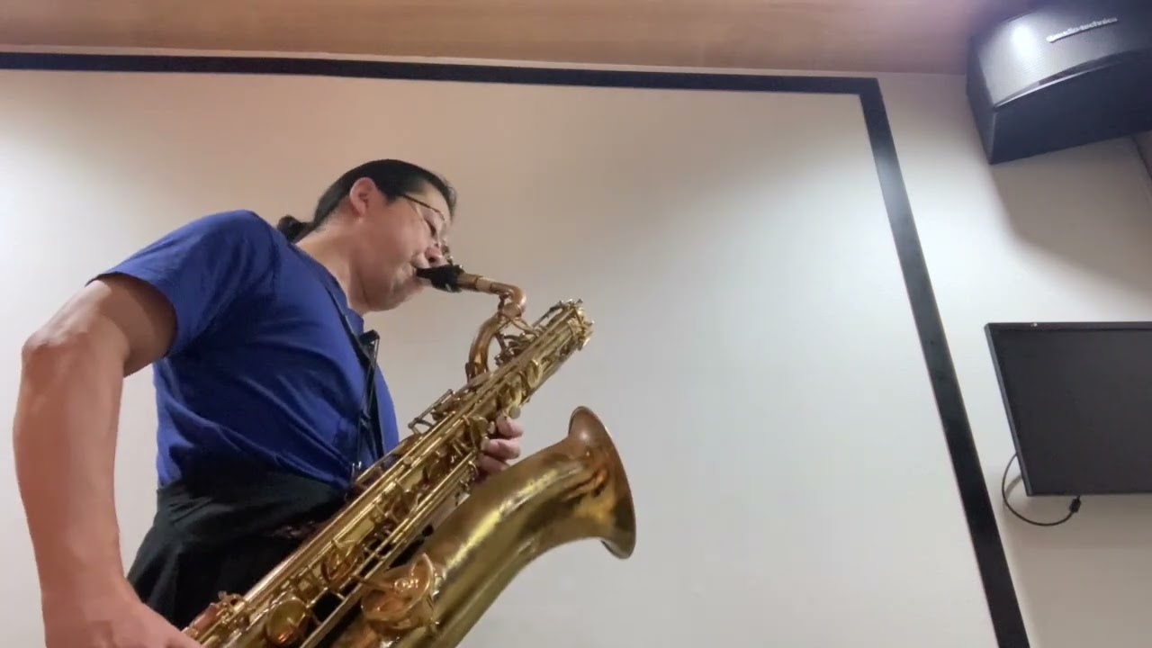 Baritone Sax 試奏 YouTube