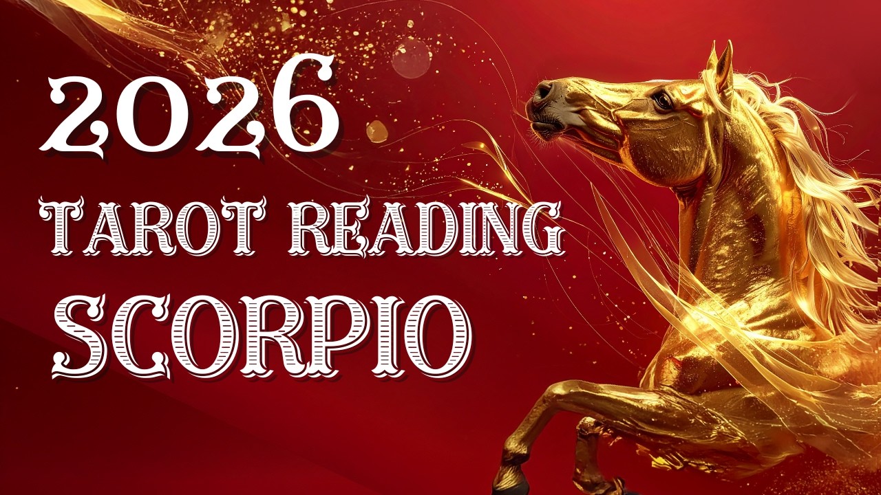 ✨ ✨ Your 2026 Tarot Reading Scorpio ✨✨