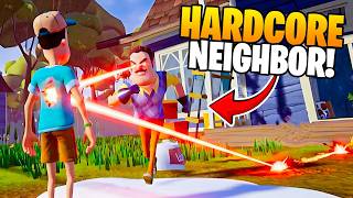 HARDCORE NEIGHBOR MODE in Hello Neighbor! screenshot 2