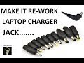 Fix and Repair Broken Laptop Power Cord || Charger pin by Innovative ideas