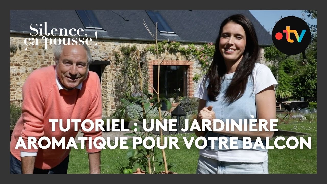 Stéphane et Carole vous apprennent à faire une jardinière pour votre balcon - Silence ça pousse !