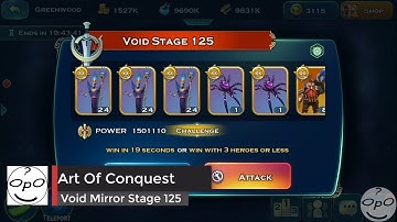 Art Of Conquest | Void Mirror Stage 125 Perfect as Human