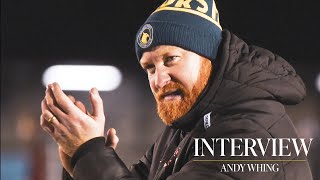 💬 INTERVIEW | Andy Whing's reaction to victory over Tamworth