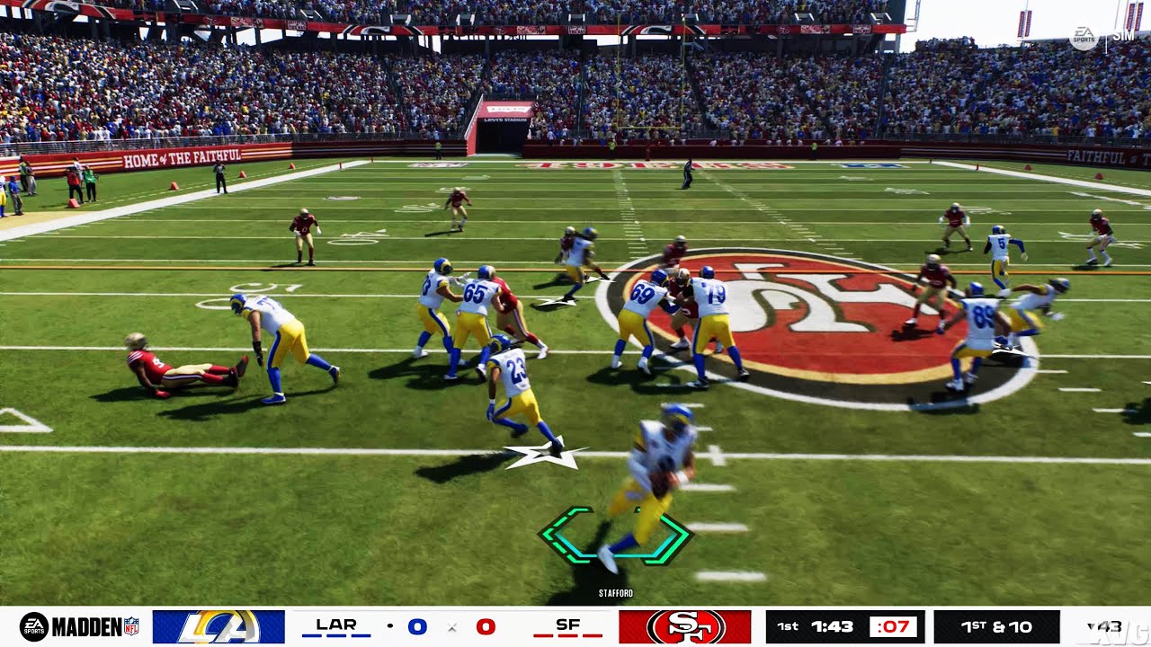 Madden NFL 26 - Los Angeles Rams vs San Francisco 49ers - Gameplay (PS5 ...