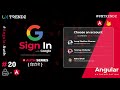 Google Sign in with Angular in Hindi  |  Angular Authentication Tutorial in hindi (2021) [#20]