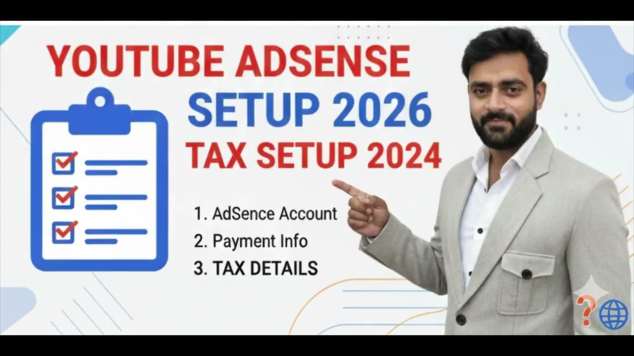 Как подключить и настроить Google AdSense к YouTube (пошаговое руководство, 2026 г.)