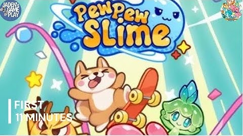Pew Pew Slime - Idle RPG | First 11 Minutes | android gameplay