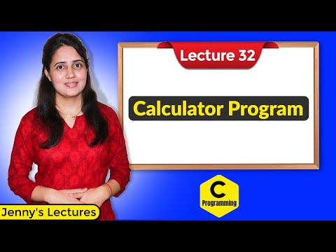 C_32 C Program to make simple calculator using Switch Case | C Language Tutorials