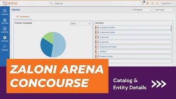 Demo of Catalog & Entity Details with Zaloni Arena Concourse
