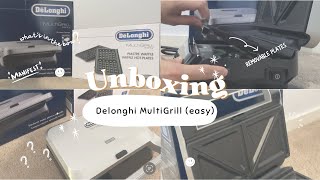 DēLonghi MultiGrill SW12 Series | Multi Snack Maker | Jaffle | Waffle | Griller | Sandwich Press