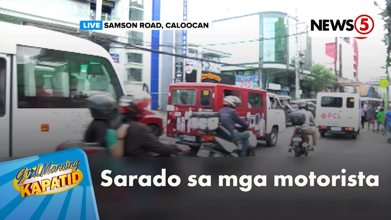 Bahagi ng Samson Road sa Caloocan City, isasara dahil sa kalapit na construction