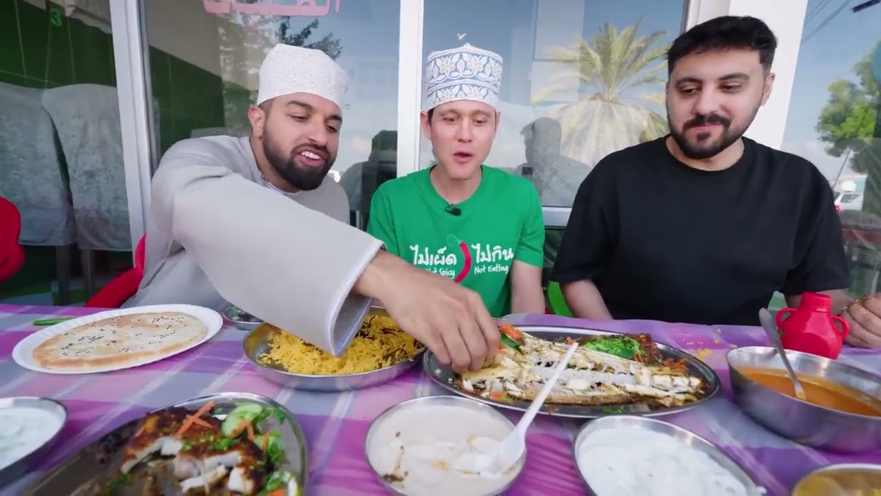 Mark Wiens! Arabian Seafood Tour FISH MARKET Most Unique Seafood in Oman