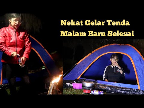 BUMIL NEKAT BERKEMAH TENGAH MALAM DI DANAU BERATAN BALI