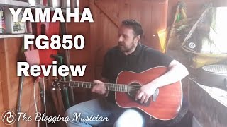 Yamaha FG850 Acoustic Guitar Review