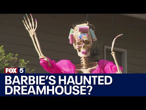 Barbie Halloween house in Roswell | FOX 5 News