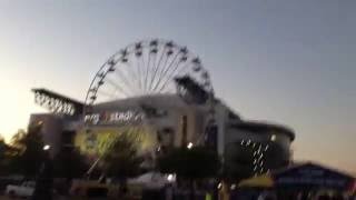 Walking to NRG stadium for March madness finals