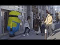 ミ◯オンが突然動き出すドッキリ / Minion Costume Prank in Japan Part.1