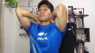 【LIVE】シックスパックとヒップアップを同時に実現させる筋トレ方法！22時15分〜23時で生授業！