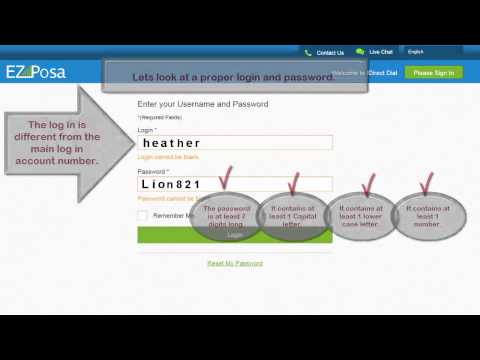 How to set up employee login and passwords