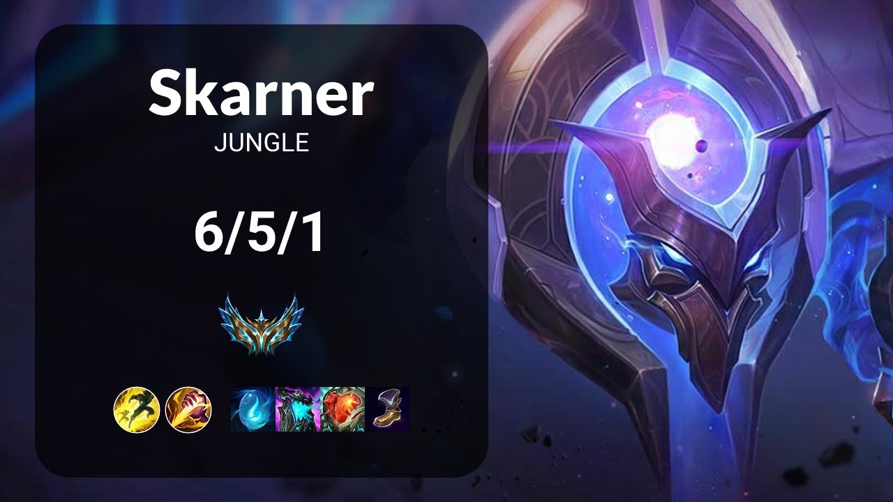Skarner vs Viego JUNGLE - KR CHALLENGER Patch 14.24