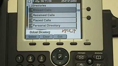 7900 - Handset Training - Directory and Settings.mp4